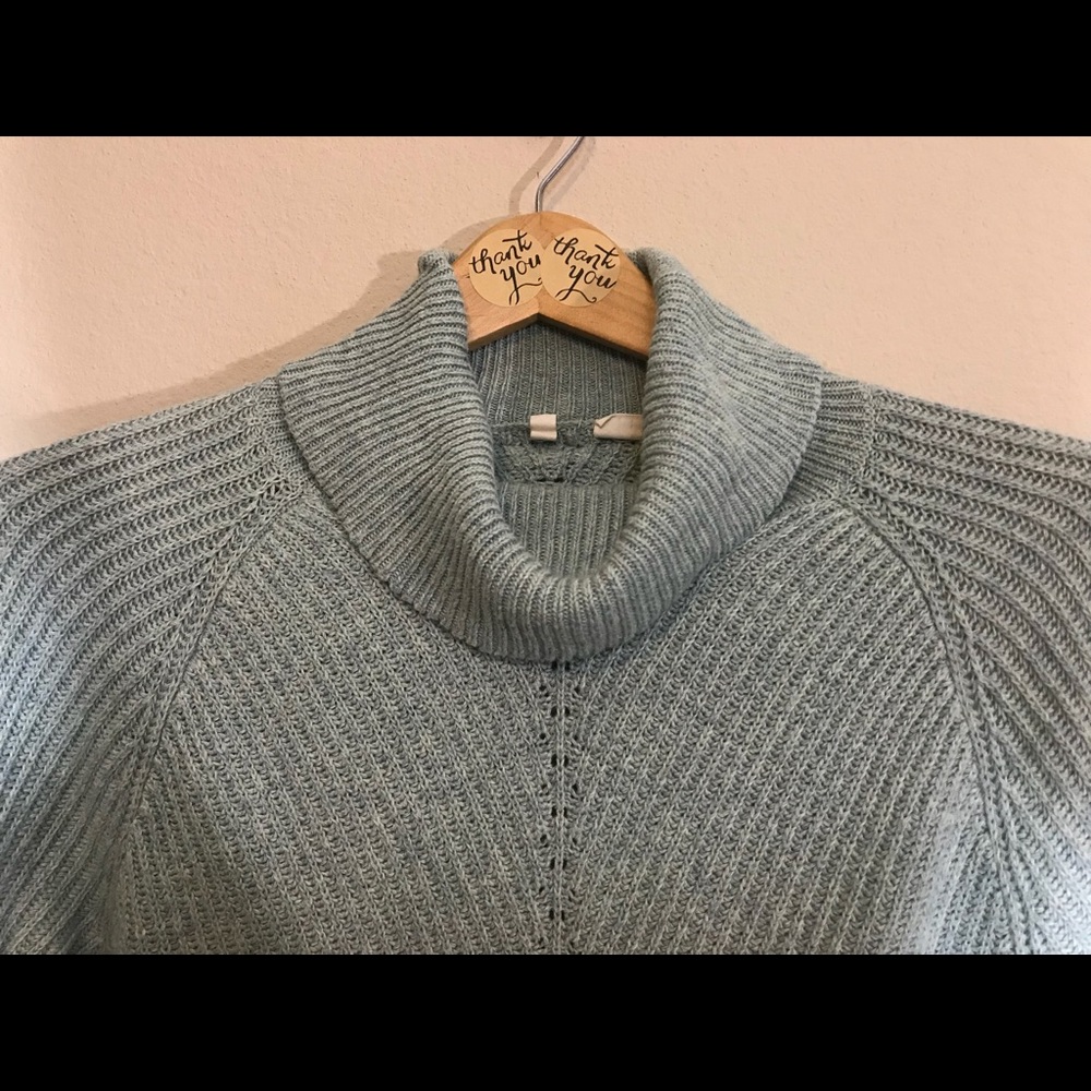 NWOT Anthropologie Moth High Low Cashmere Sweater - Picture 6 of 8